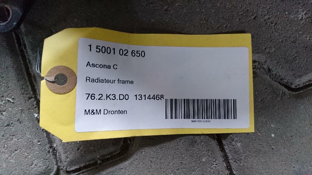 Ascona c Lüfter Abdeckung Luftrichter neu original gm 90190781