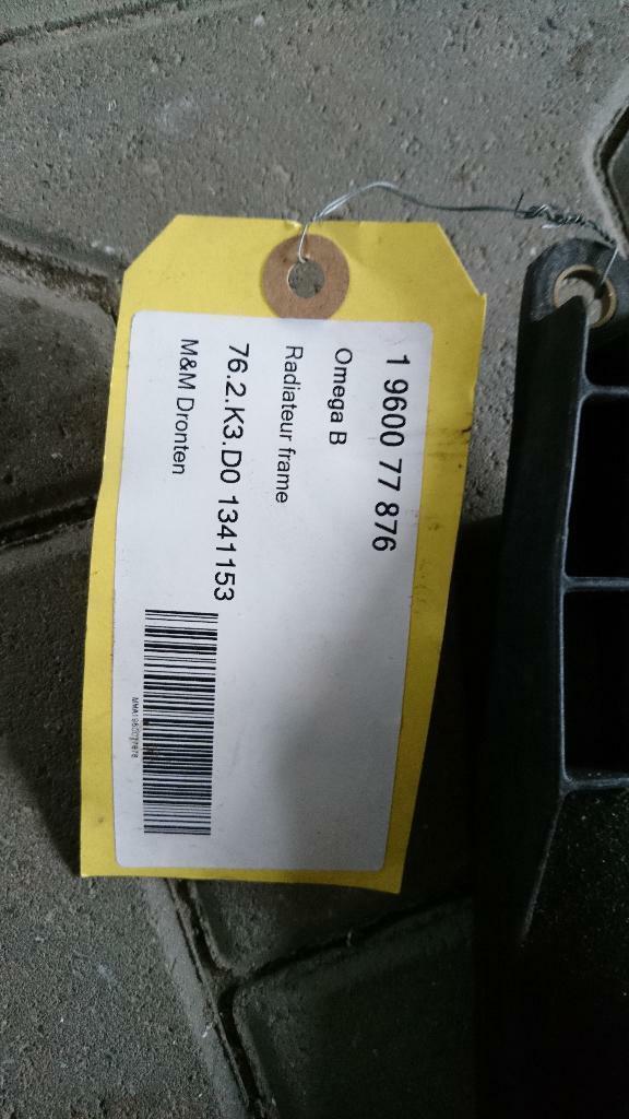 Opel Omega B Lüfter Abdeckung Luftrichter neu original GM