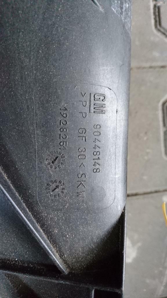 Opel Omega B Lüfter Abdeckung Luftrichter neu original GM