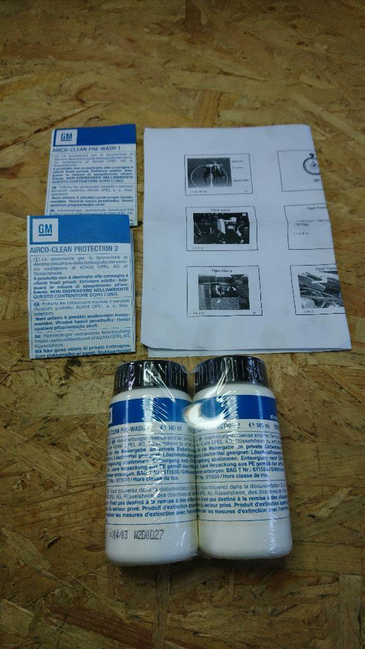 Airco Clean Set Neu Original GM