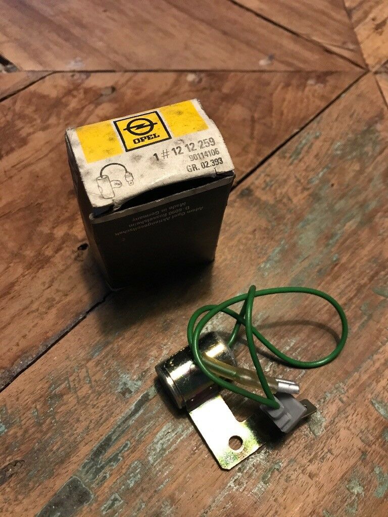 Ascona Corsa Kadett Kondensator Zündverteiler original GM Opel NEU