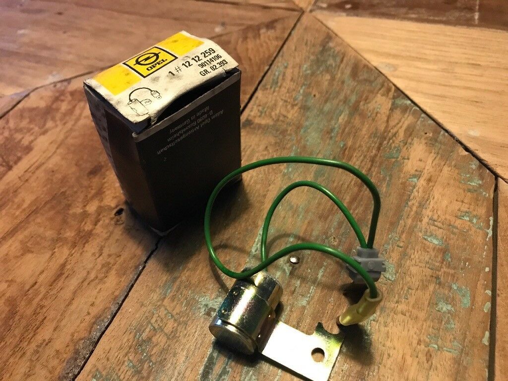 Ascona Corsa Kadett Kondensator Zündverteiler original GM Opel NEU