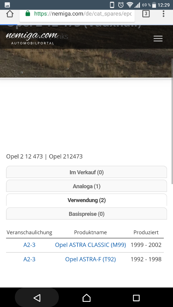 Opel Astra F Reparaturblech vorne unten links neu original GM