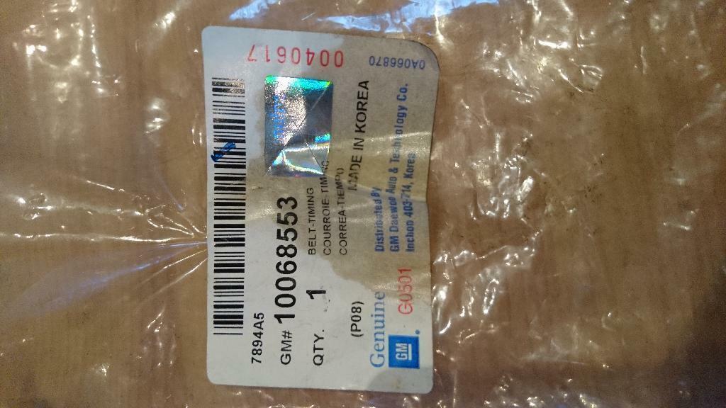 Daewoo Zahnriemen original GM Neu