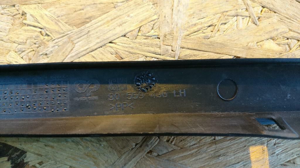Astra G Spoilerlippe links vorne original GM Opel NEU