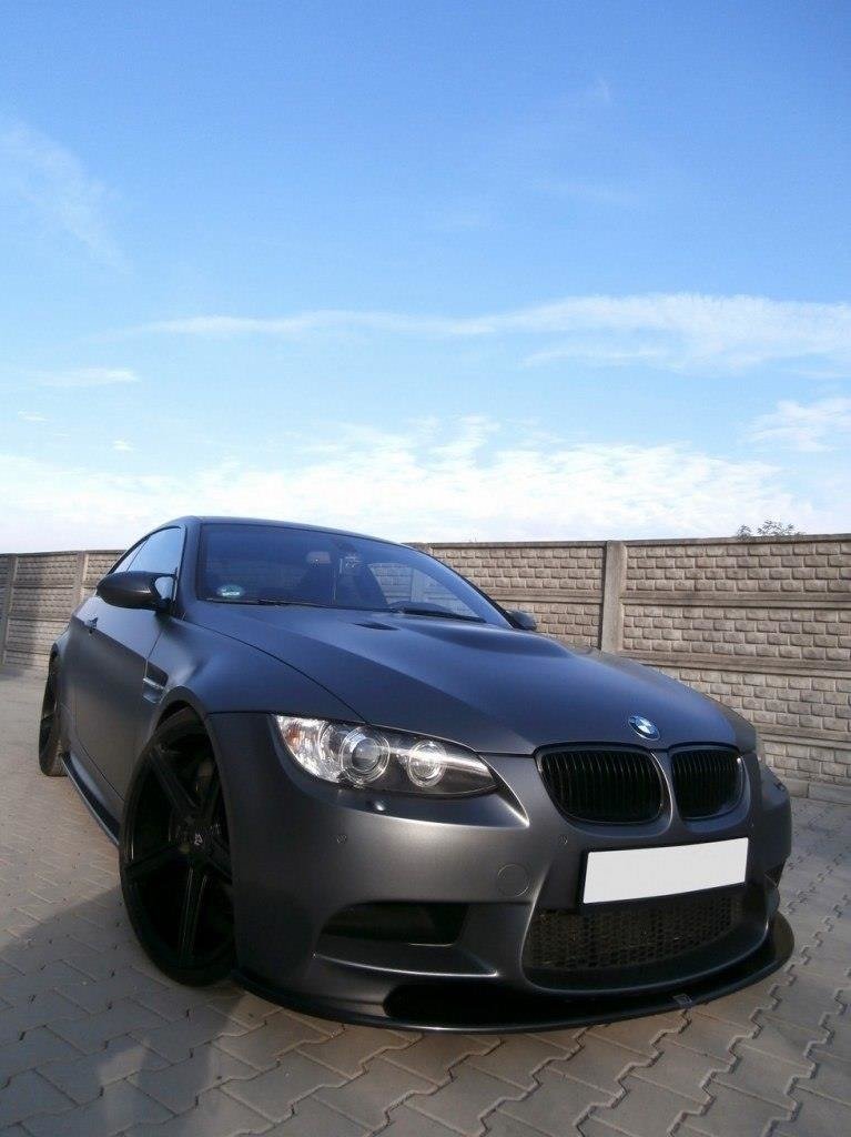 Front Ansatz für BMW M3 E92 / E93 (vor Facelift) Carbon Look