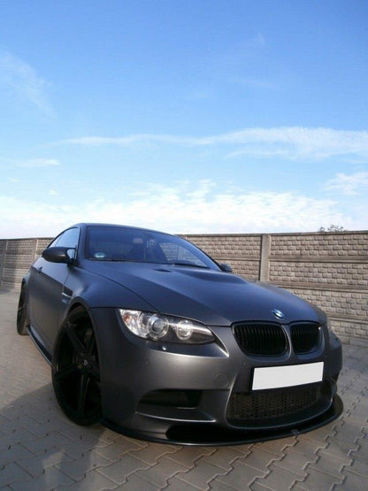 Front Ansatz für BMW M3 E92 / E93 (vor Facelift) schwarz Hochglanz