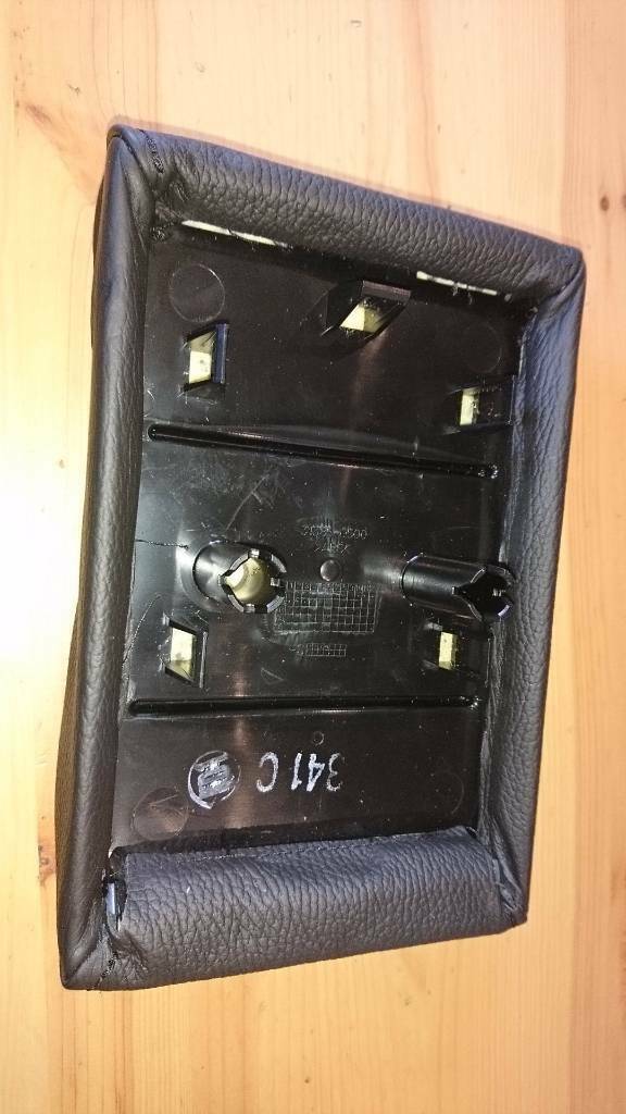 Astra g Zafira a Mittelarmlehne Polster Leder neu original GM