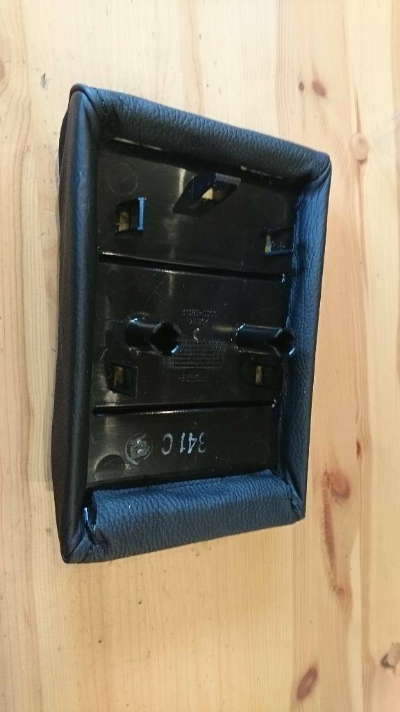 Astra g Zafira a Mittelarmlehne Polster Leder neu original GM