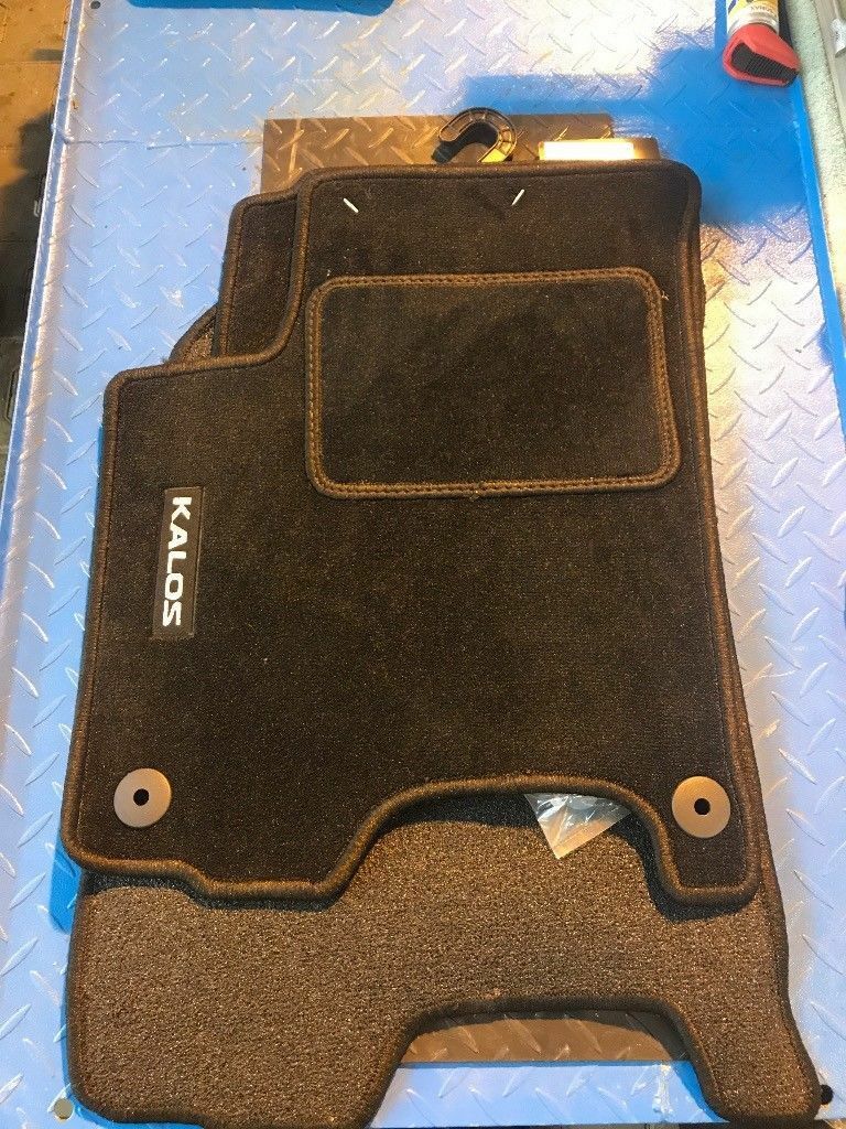 Original GM Opel Kalos 214 Serie Fußmatten Set NEU