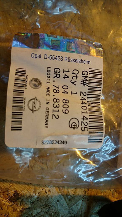 Opel Vectra C Stoßstangenhalter Führung hinten links neu original GM