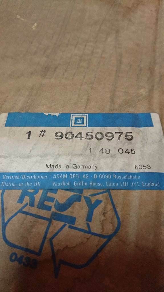 Astra F Fensterdichtung hinten links Neu Original GM