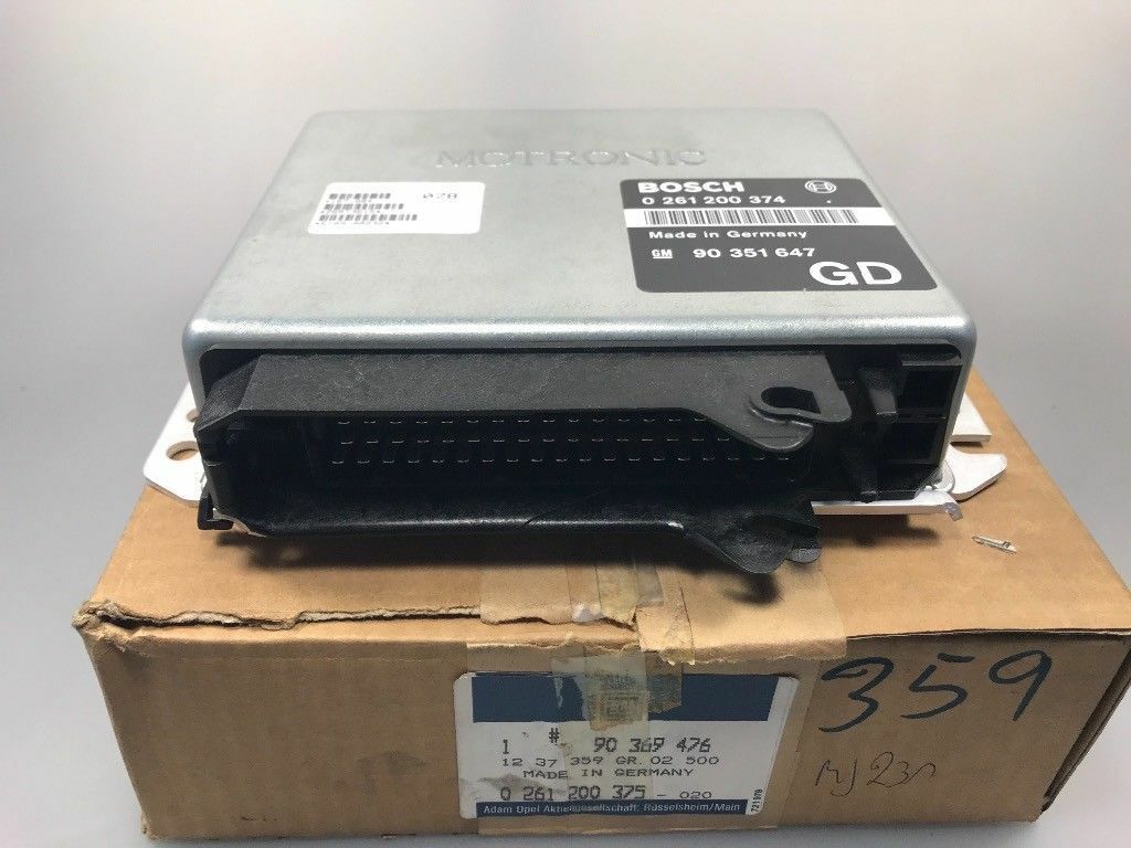 Original GM Opel Kadett E Steuergerät Einspritzanlage NEU