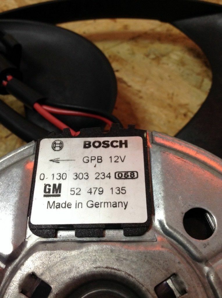 Opel Vectra B kühlergebläse neu Original GM