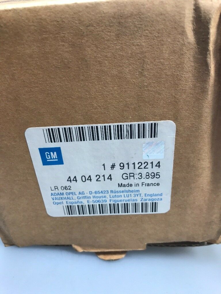 Original GM Opel Druckregler Kraftstoffeinspritzung Movano A NEU