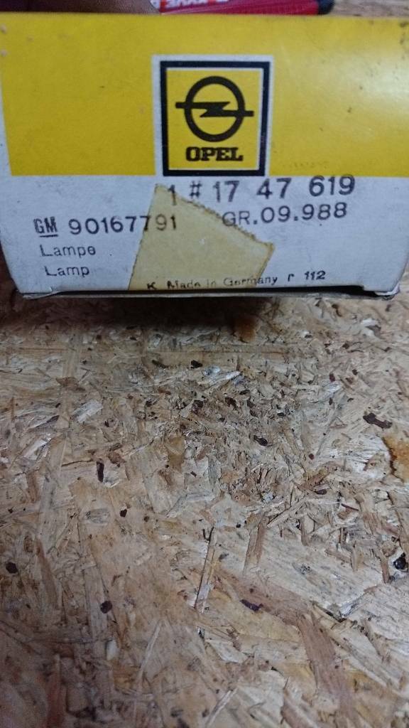 Corsa a Kofferraumbeleuchtung neu original gm