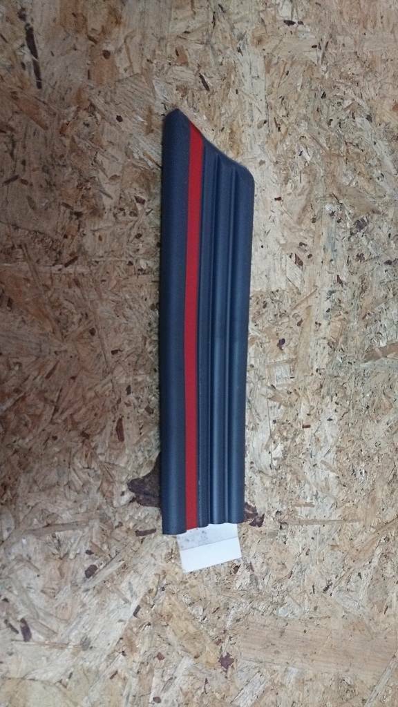 Kadett E Zierleiste Kantenschutz schwarz rot neu original gm
