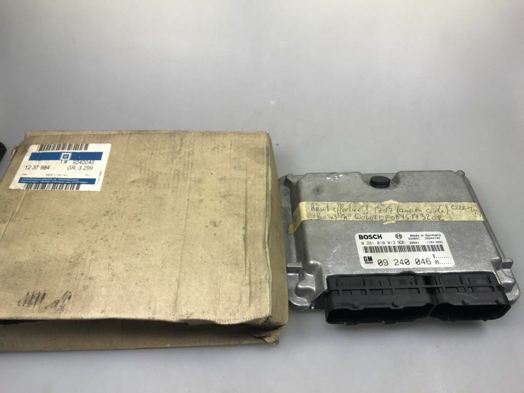 Original GM Opel Vectra Astra Elektrische Einspritzanlage Steuergerät Neu