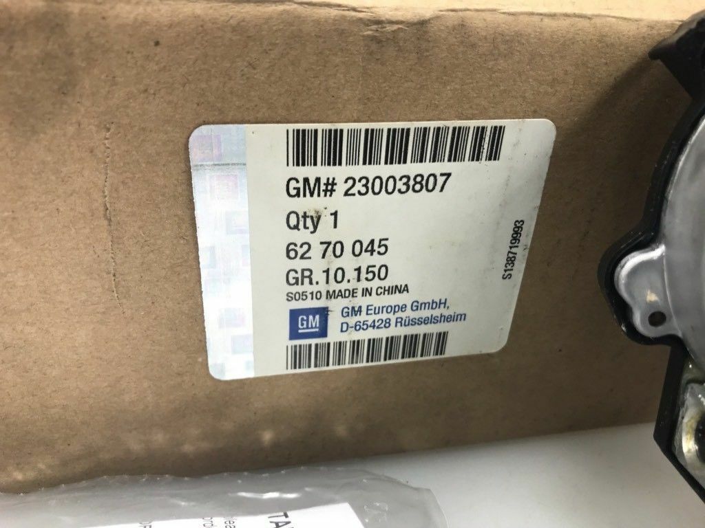 Original GM Opel Meriva A Wischermotor Frontscheibe *NEU*