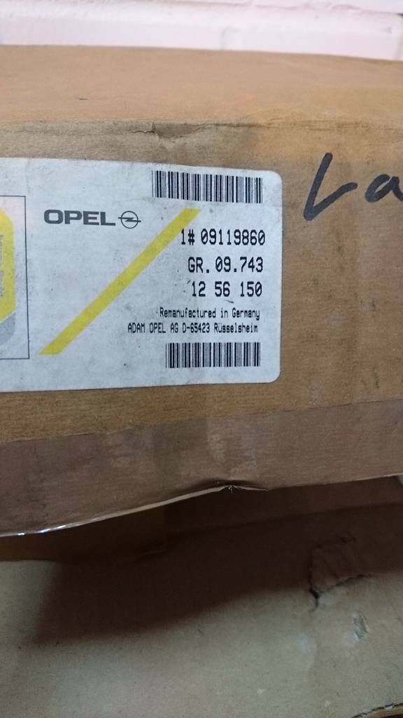 Astra G Zafira A Tacho Neu original GM