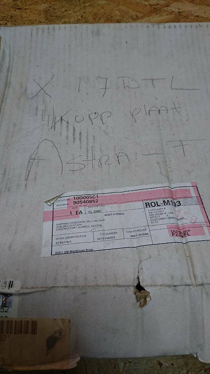Astra f Kupplungsscheibe neu original gm 90540852