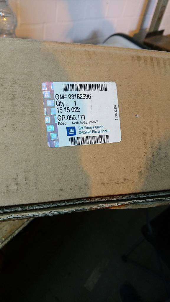 Astra G Zafira A Bremsscheiben hinten Bremsklötze neu original gm