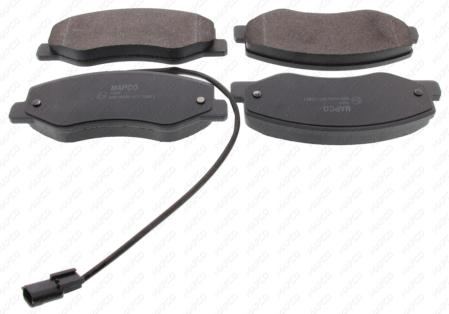 MAPCO Bremsbelagsatz, Scheibenbremse Hinterachse  6943