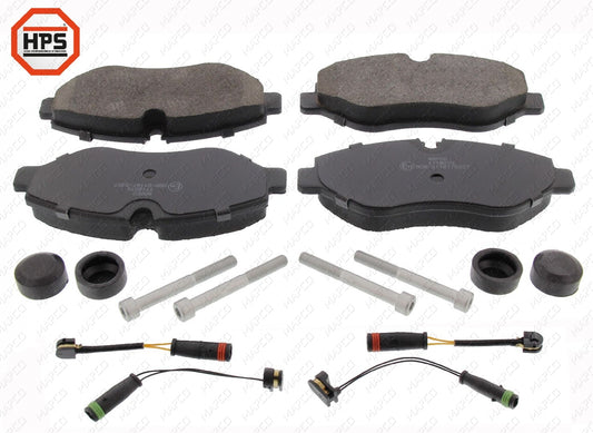 MAPCO Bremsbelagsatz, Scheibenbremse Vorderachse  6796HPS