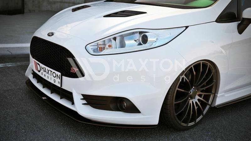 Front Ansatz V.2 für Ford Fiesta ST Mk7 FL Carbon Look