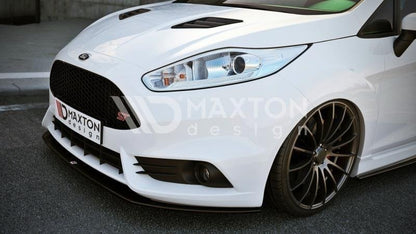 Front Ansatz V.2 für Ford Fiesta ST Mk7 FL Carbon Look