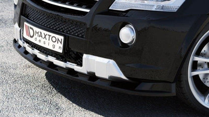 Front Ansatz für MERCEDES ML W164 AMG schwarz Hochglanz