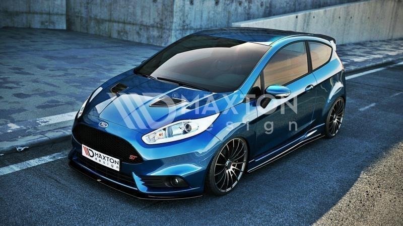 Front Ansatz V.2 für Ford Fiesta ST Mk7 FL Carbon Look