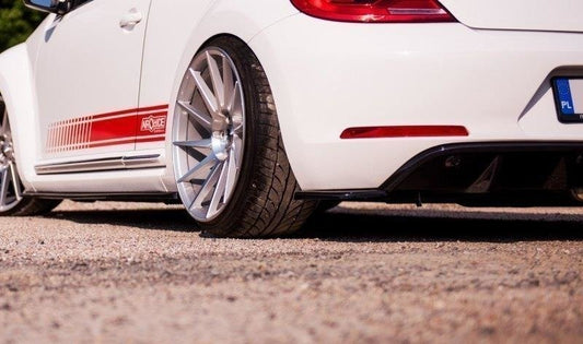 Heck Ansatz Flaps Diffusor für VW BEETLE Carbon Look