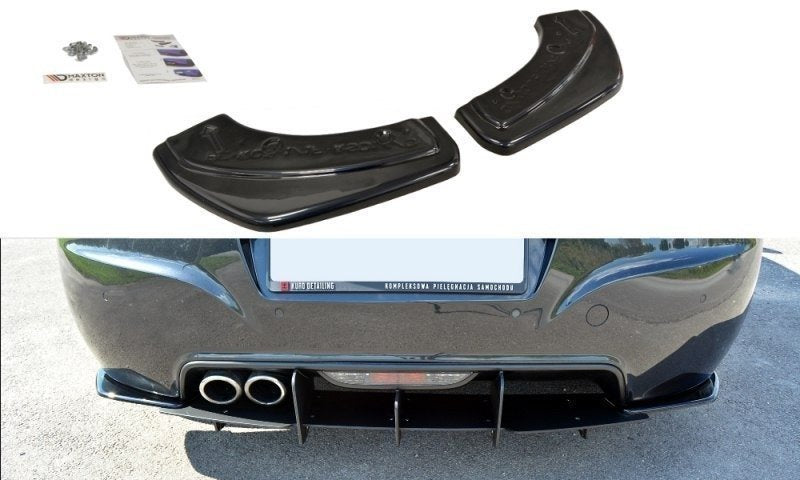 Heck Ansatz Flaps Diffusor für PEUGEOT RCZ  Carbon Look