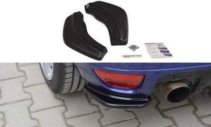 Heck Ansatz Flaps Diffusor für FORD FOCUS mk1 RS Carbon Look