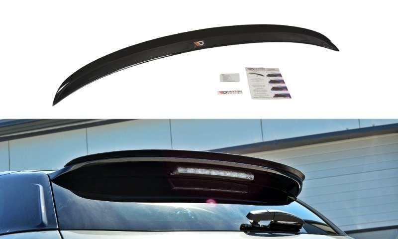Spoiler CAP für CITROEN DS5 FACELIFT, PREFACE schwarz matt