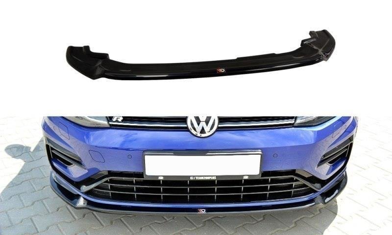Front Ansatz V.3 für VW Golf 7 R / R-Line Facelift Carbon Look