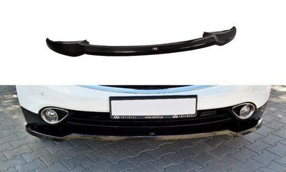 Front Ansatz für v.1 INFINITI QX70 schwarz matt
