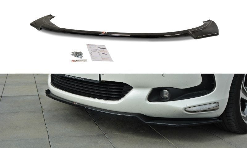 Front Ansatz für v.1 CITROEN DS5 FACELIFT, PREFACE schwarz matt