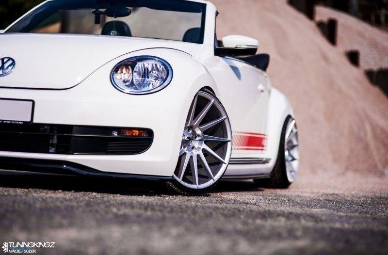 Front Ansatz für v.1 VW BEETLE Carbon Look