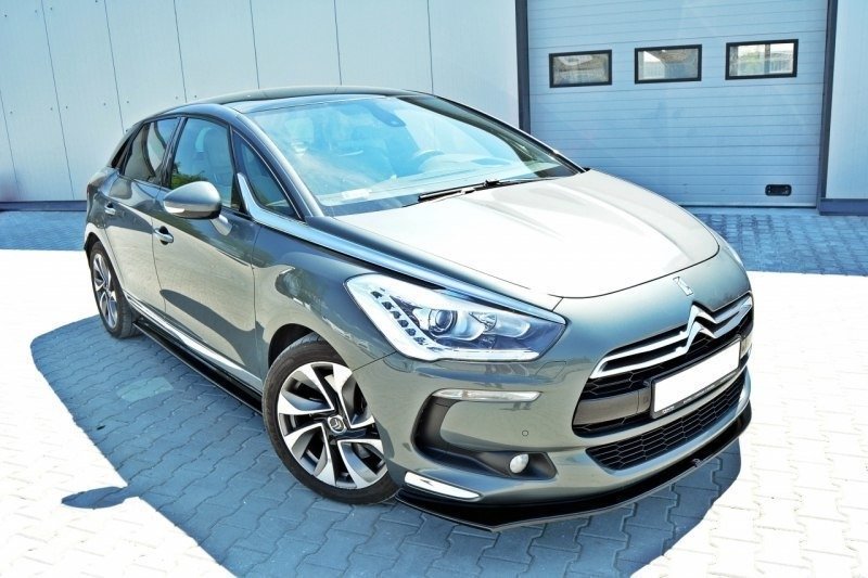 Front Ansatz für v.2 CITROEN DS5 FACELIFT schwarz Hochglanz