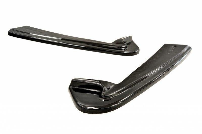 Heck Ansatz Flaps Diffusor für FORD MUSTANG MK6 GT Carbon Look