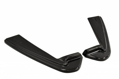 Heck Ansatz Flaps Diffusor für FORD MUSTANG MK6 GT Carbon Look