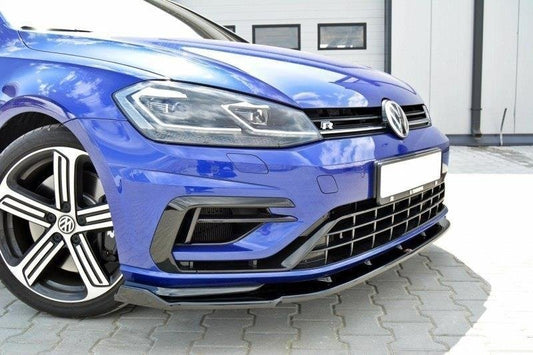 Front Ansatz V.1 für VW Golf 7 R / R-Line Facelift Carbon Look