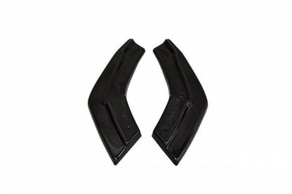 Heck Ansatz Flaps Diffusor für Subaru Impreza WRX STI 2009-2011 schwarz Hochglanz