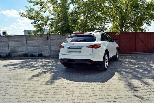 Spoiler CAP für INFINITI QX70 schwarz matt
