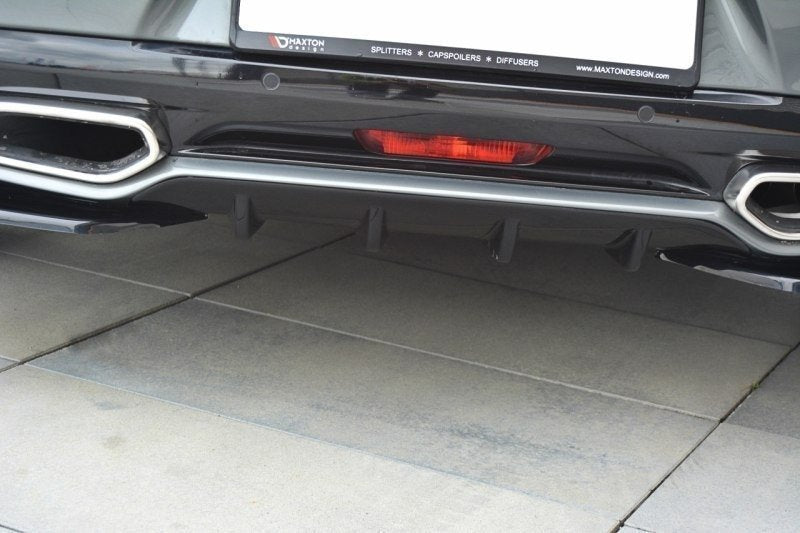 Diffusor Heck Ansatz für CITROEN DS5 Carbon Look