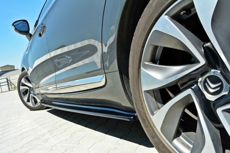 Seitenschweller Ansatz für CITROEN DS5 FACELIFT, PREFACE Carbon Look