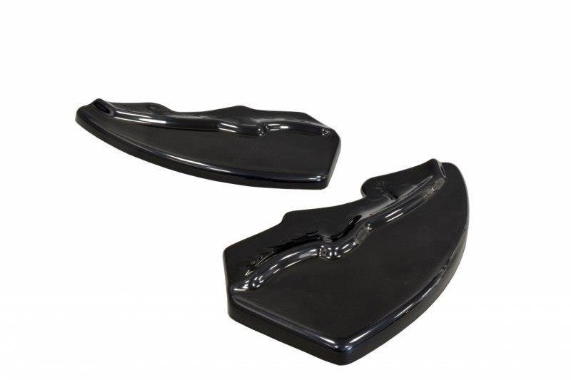 Heck Ansatz Flaps Diffusor für ALFA ROMEO GIULIETTA Zender schwarz Hochglanz