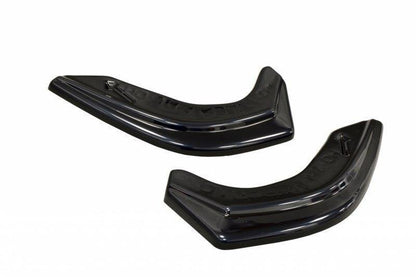 Heck Ansatz Flaps Diffusor für HONDA JAZZ MK1 schwarz Hochglanz